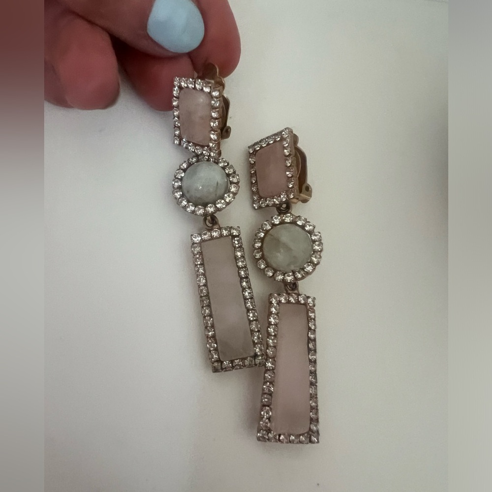 Roseantica clip on earrings